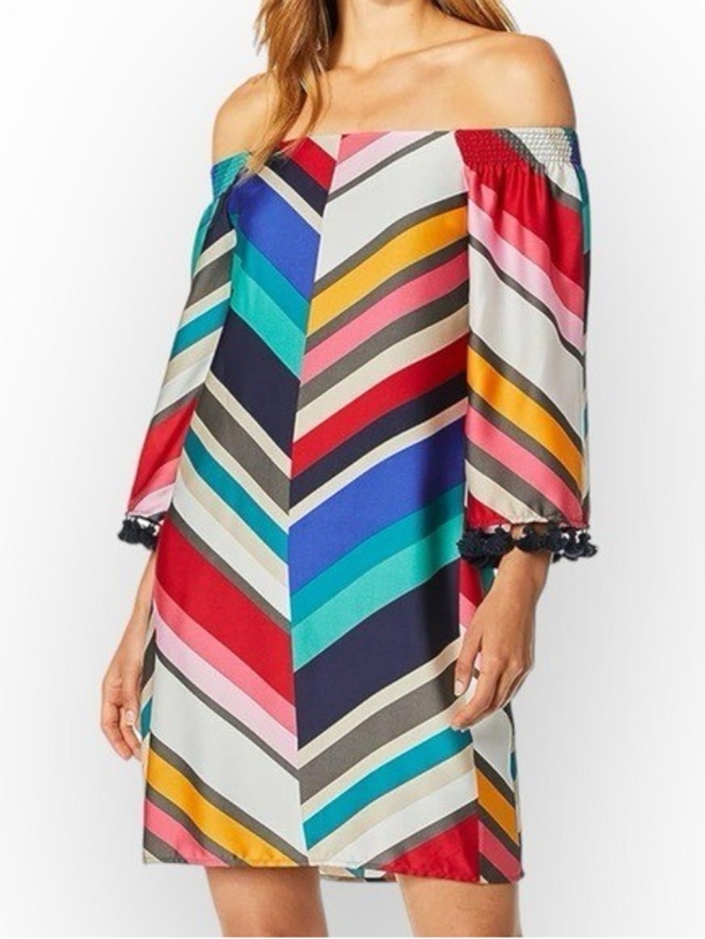 Trina Turk Amaris Off Shoulder Dress